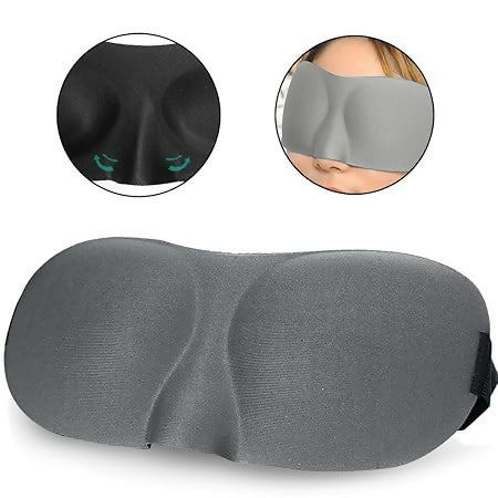 Grey Sleep Mask for Woman and Man