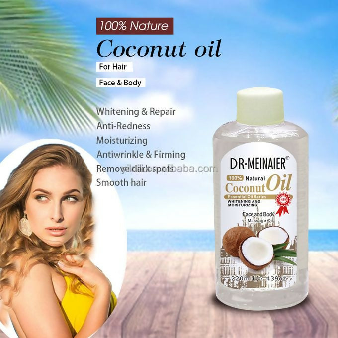 Dr Meinaier 100% Natural Coconut Essential Oil - 220ml