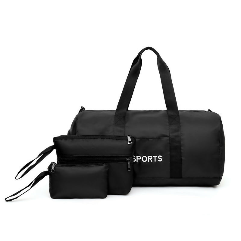 Classic sports bag for basketball, handball, football, gum