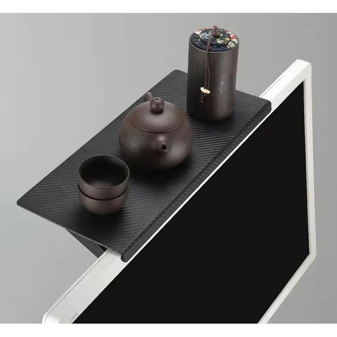 TV Screen Top Storage Shelf Adjustable Computer Monitor Desktop Screen Top Storage Rack Router Shelf Rack Home Organizer