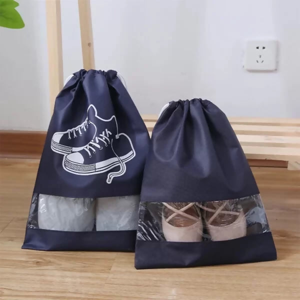 Shoe Bags with Transparent Window