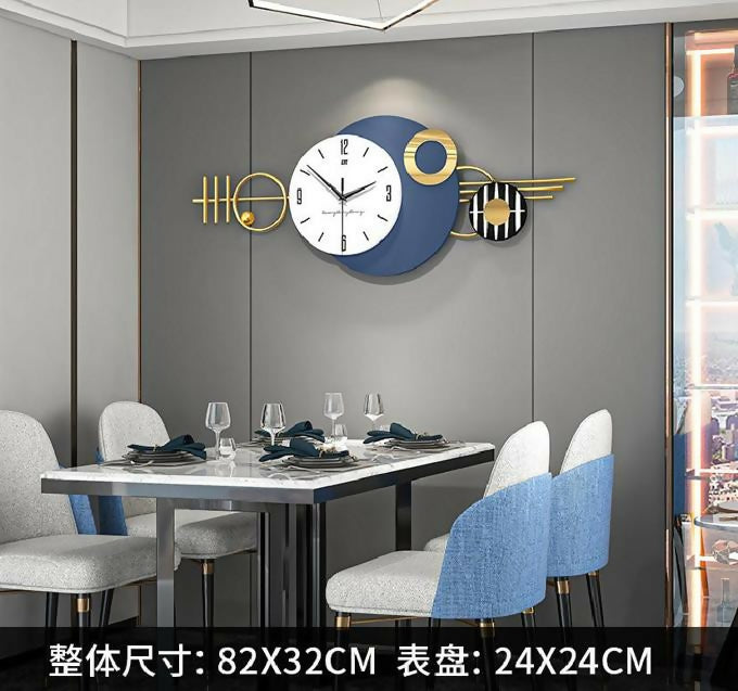 Durable Decorative Wall Clock ZE-010523 with Large and Clear Display