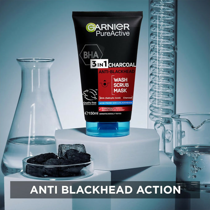 Garnier Pure Active Intensive Charcoal 3 in 1 - 150ml