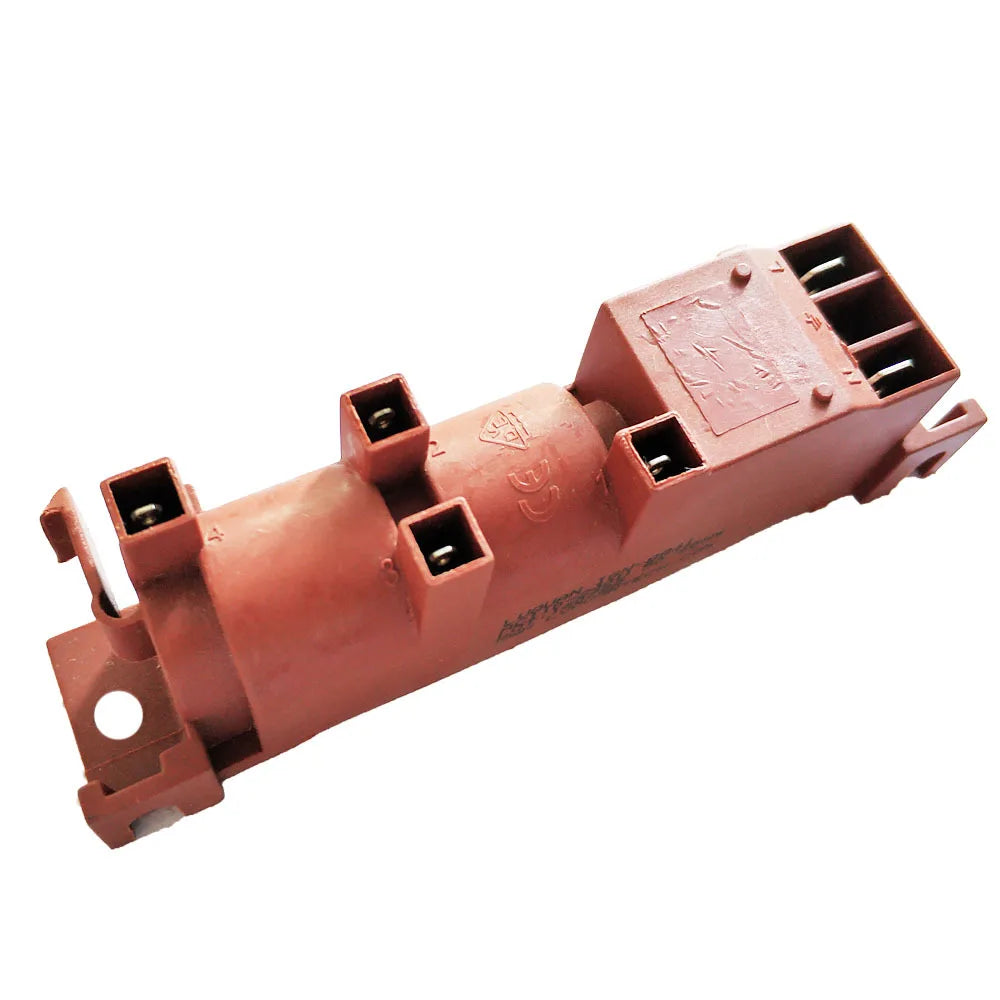 4 Terminals Pulse Igniter BBQ European High Voltage Ignitor Electric Ignition Part for Gas Stove Water Heater Oven Cooktop