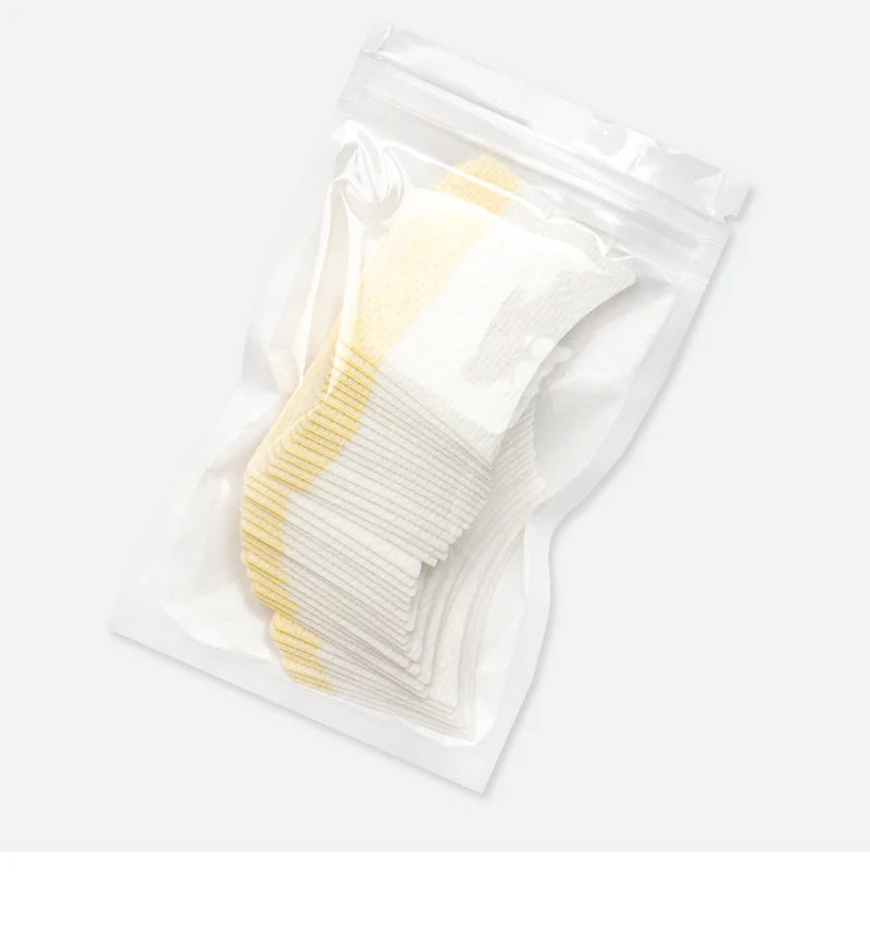 40 Pcs Disposable Cotton Eyelash Patch Sticker For Removing False Lash Eye Pads Patch Eyelash Extension Makeup Tools