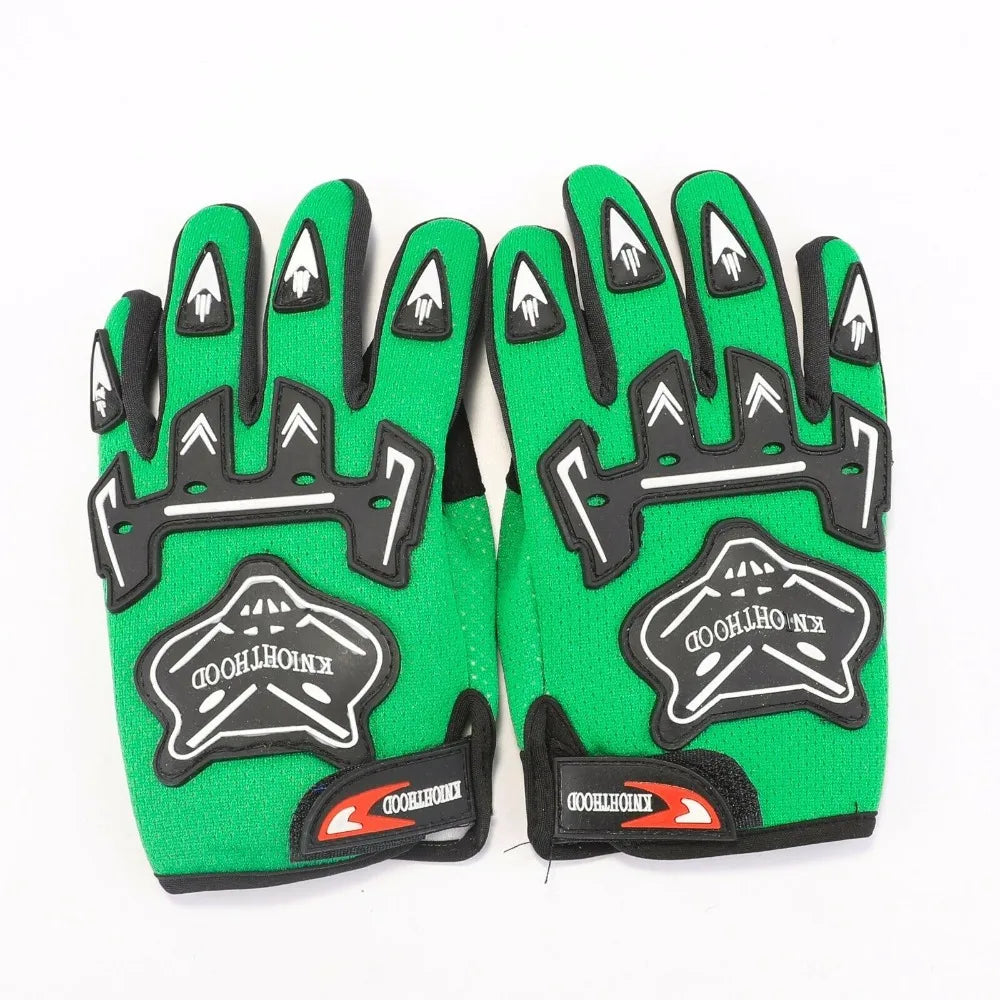 Motorcycle Gloves For Kids Children Motorbike Gear Glove S M L Size tdr