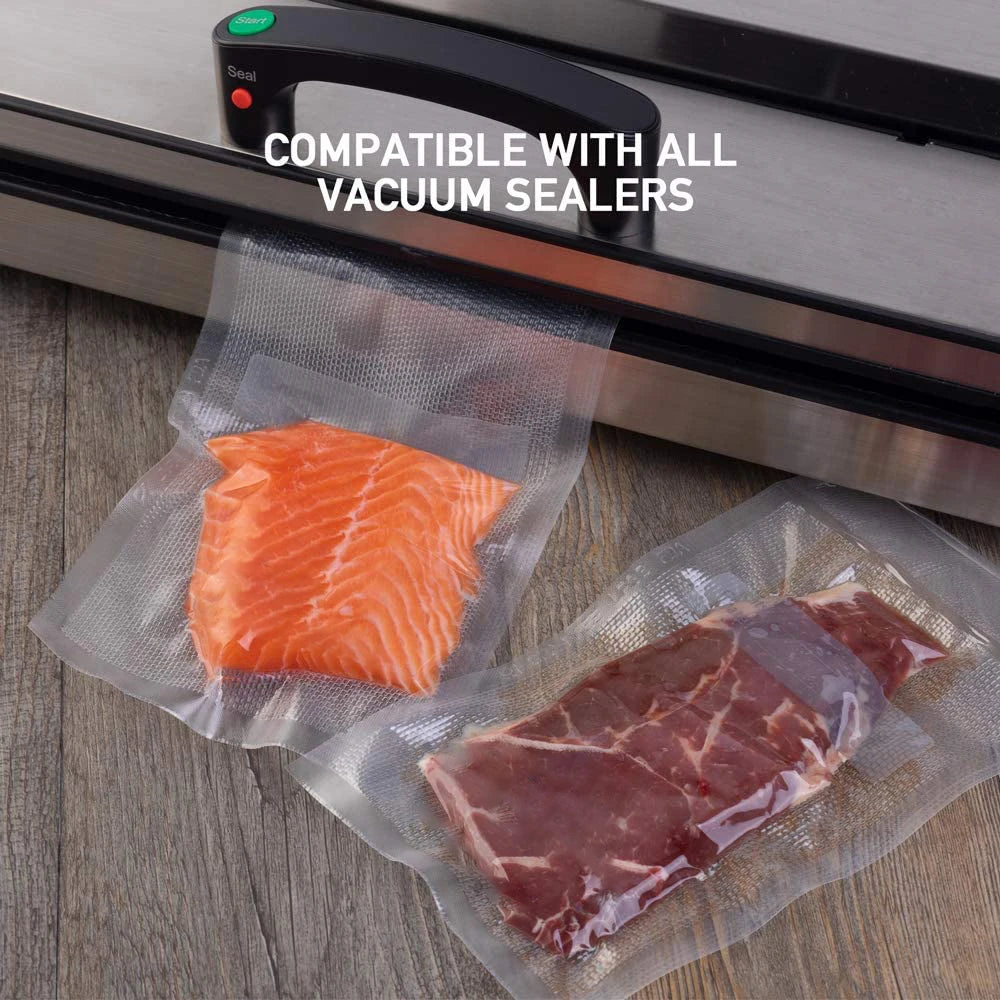 100 Quart Vacuum Sealer Bags for Food Saver, Seal a Meal, Grade, Heavy Duty, Great for vac storage, Meal Prep or Sous Vide