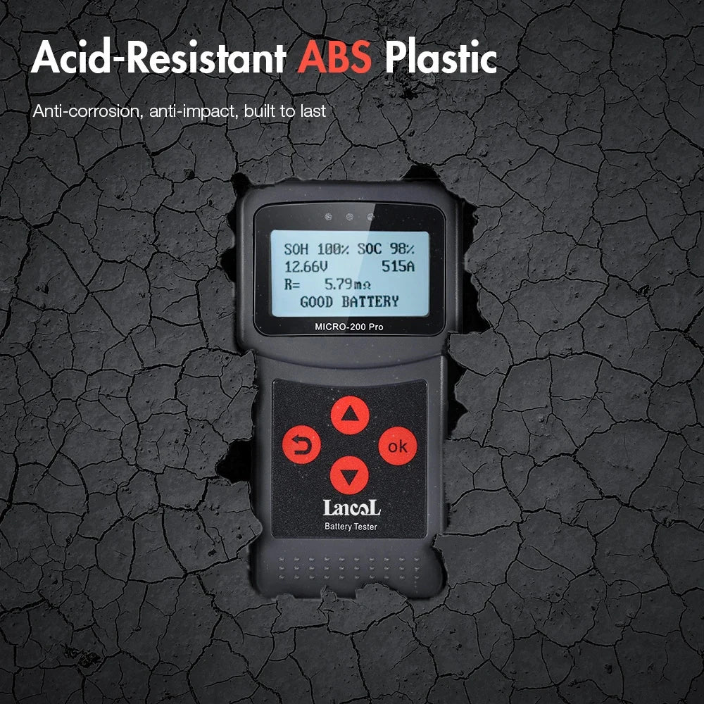 Lancol Micro200Pro  12v Battery Capacity Tester Car Battery Tester For Garage workshop Auto Tools  Mechanical