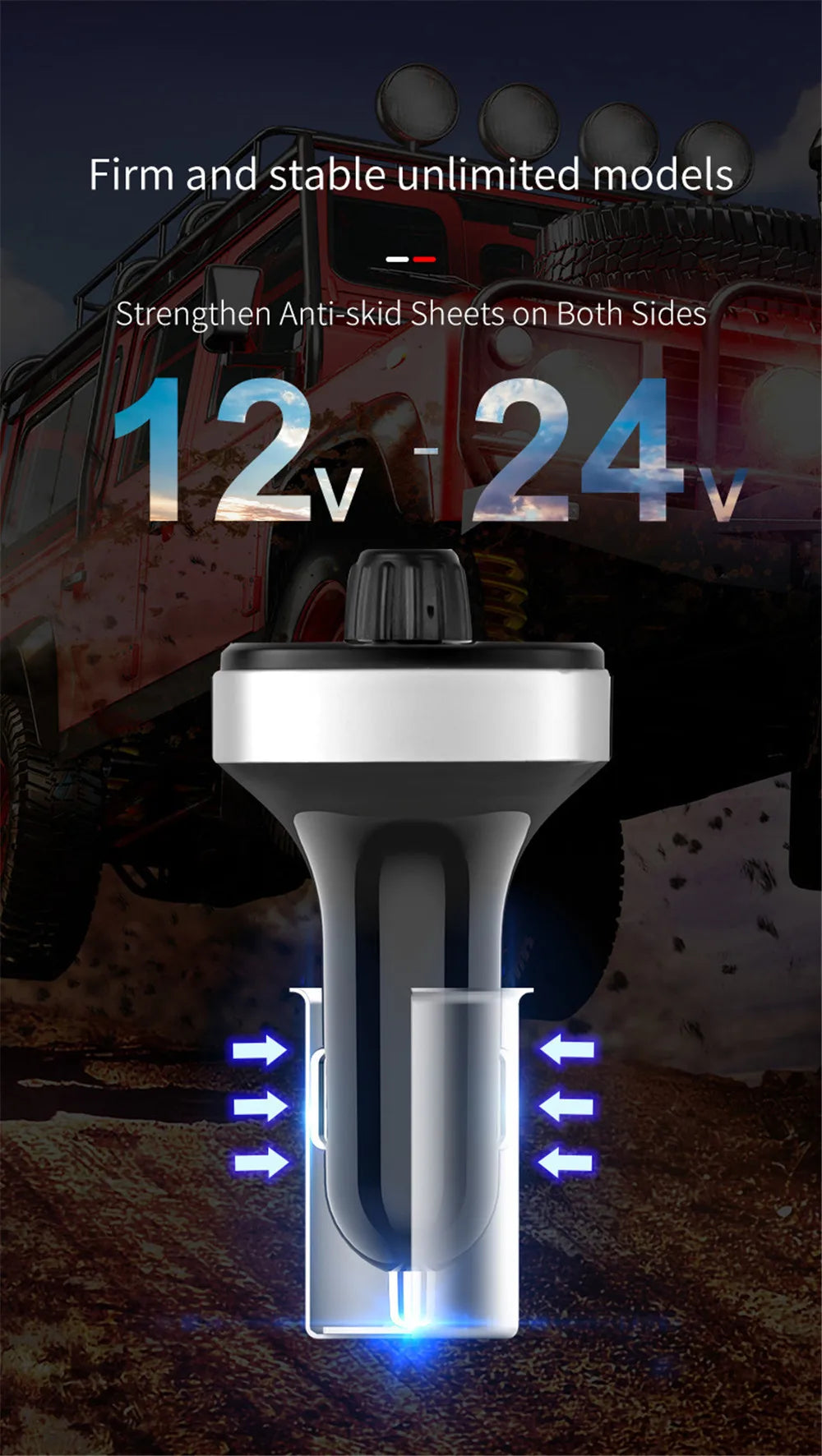 Car Bluetooth 5.0 FM Transmitter Dual USB PD Type C Fast Charge Car Charger Bluetooth Microphone Handsfree Car FM Modulator