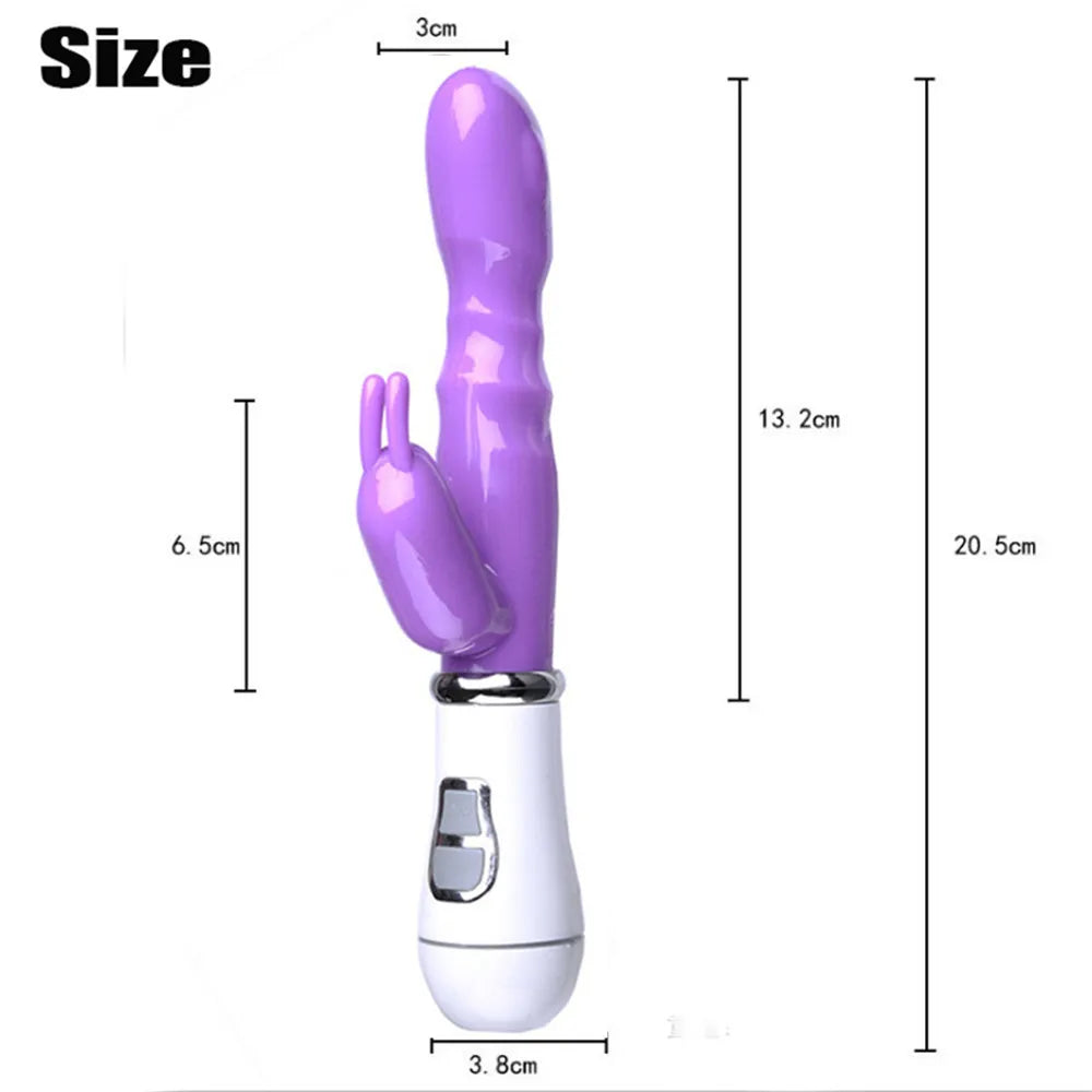 Double Head Vibrator Vaginal Massage Dildo Sex Toys for Women G-Spot Vibrating Love Egg Clitoris Stimulator Female Masturbator
