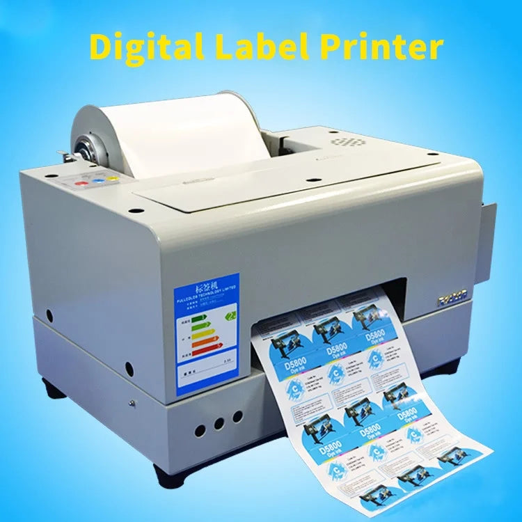 Digital Color Label Printer A4 Pigment Inkjet Label Printer Machine Affordable Price Shipping Label Printer