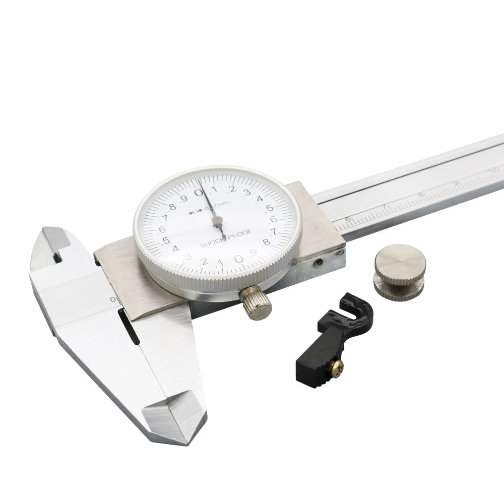 Dial Calipers 0-150 mm 0.02mm High Precision Industry Stainless Steel Vernier Caliper Shockproof Metric Measuring Tool