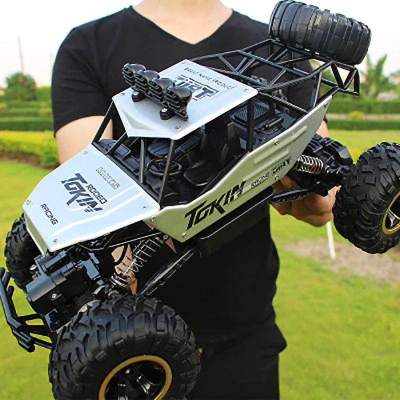 New 4WD Remote Control Car With Led Lights Radio RC Buggy Off-Road Drift Trucks RTR Vehicle Gifts Toy for Children Boy Kid Adult