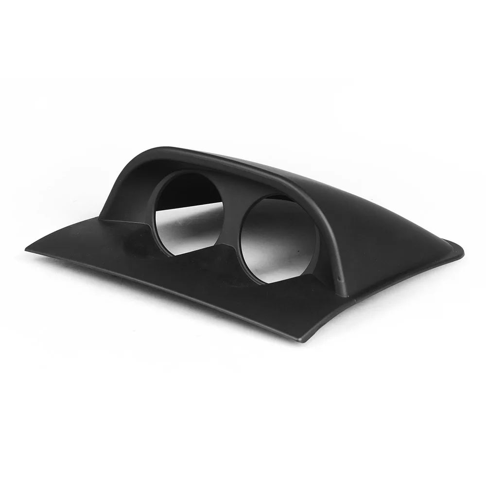 2 inch 52mm Racing Dash Board Dual Triple Gauge Pod Black Carbon Fiber Color Gauge Pod Mount Holder