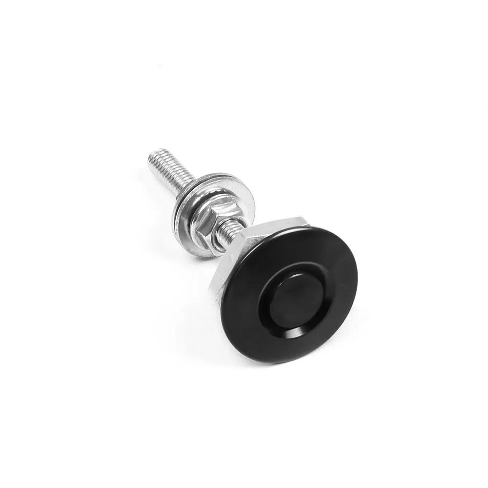 1.25" Universal Style Push Button Billet Hood Pins Lock Clip Kit For BMW ect Car Quick Pins BX102253