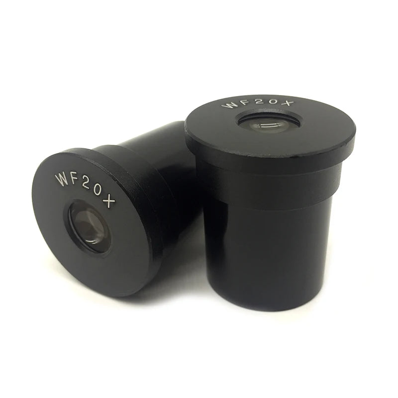 Biological Microscope Eyepiece WF5 WF10 WF15 WF16 WF20 WF25 Mounting 23.2mm Wide Field Optical Lens Microscope Accessories
