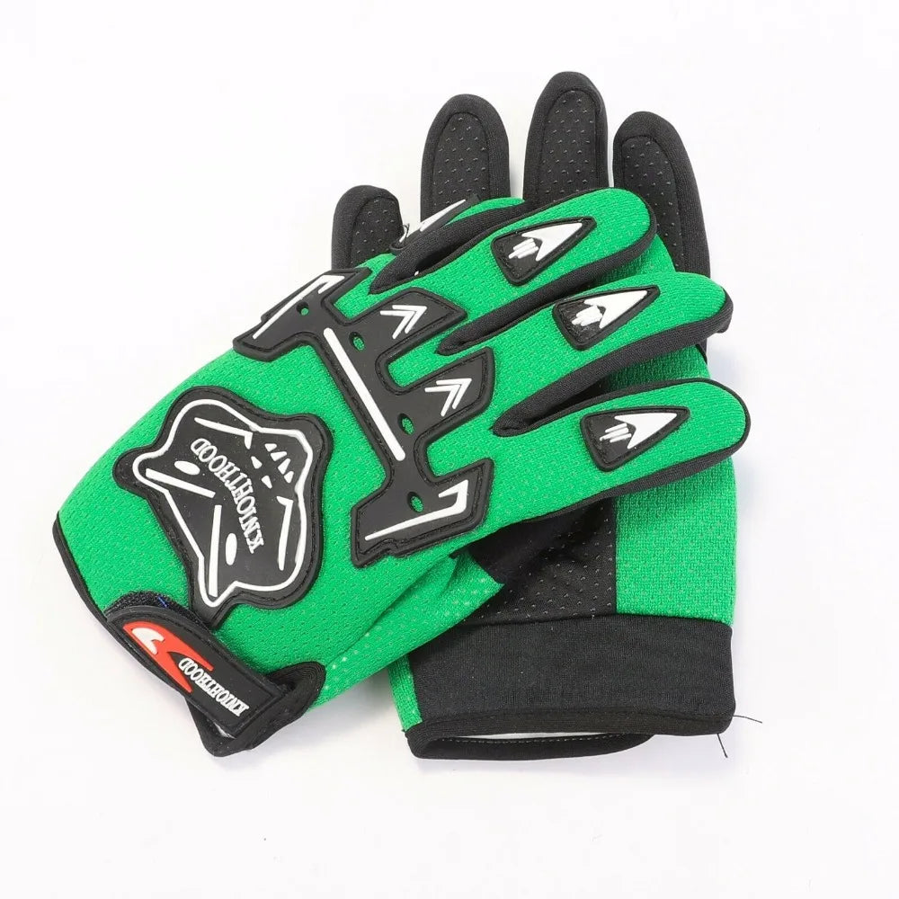 Motorcycle Gloves For Kids Children Motorbike Gear Glove S M L Size tdr