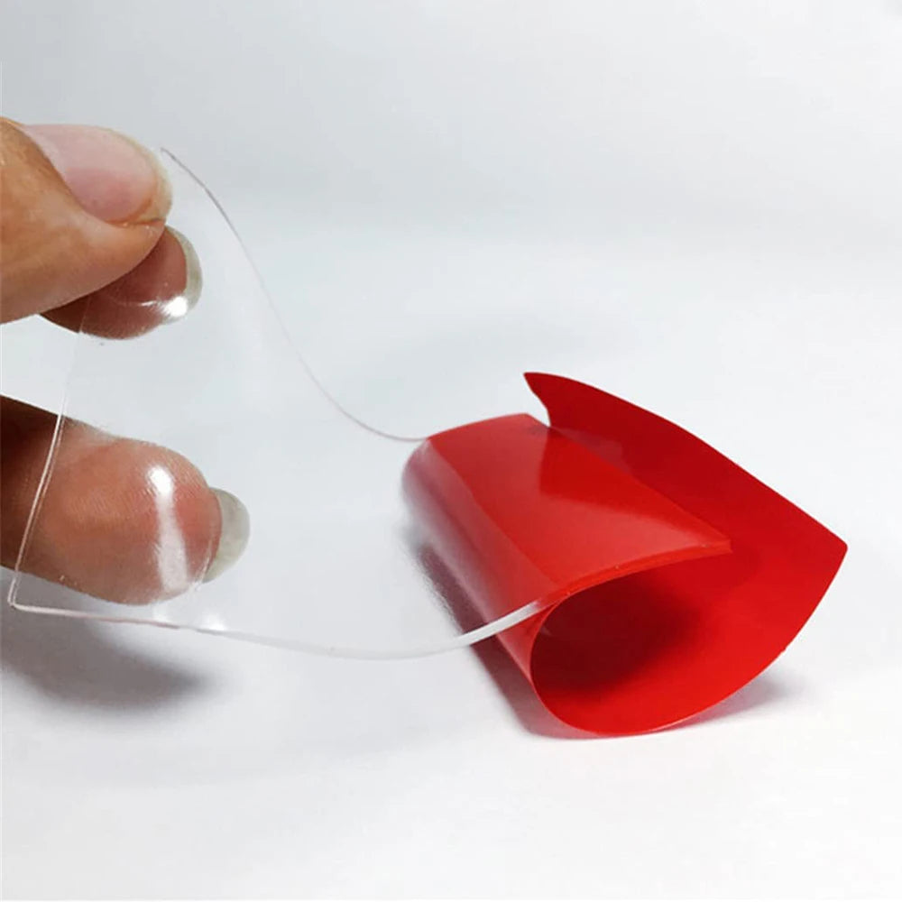 10-100pcs Double Sided Self Adhesive Tape Transparent Acrylic Square Round Strong Pad Heavy Duty Mounting Tape Multiple Size
