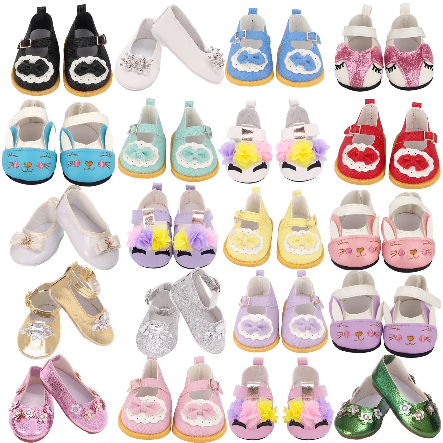 Sequins Dress Doll Clothes For 17 Inch&43cm Baby New Born Doll Brilliant Party Reunion Doll Skirt For American 18 Inch Doll DIY