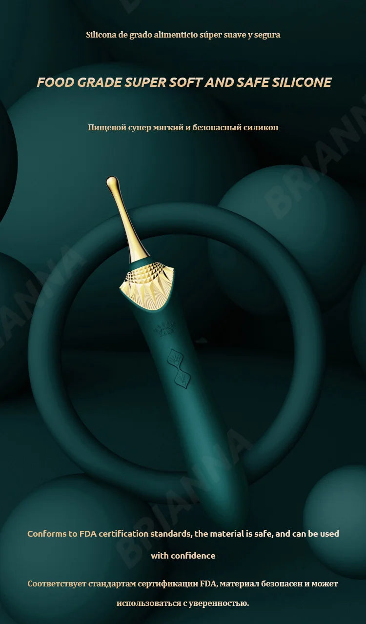 ZALO BESS 2.0 G-spot vibrator soft silicone clitoral stimulation usb Double motor Retro massager adult sex toys for women