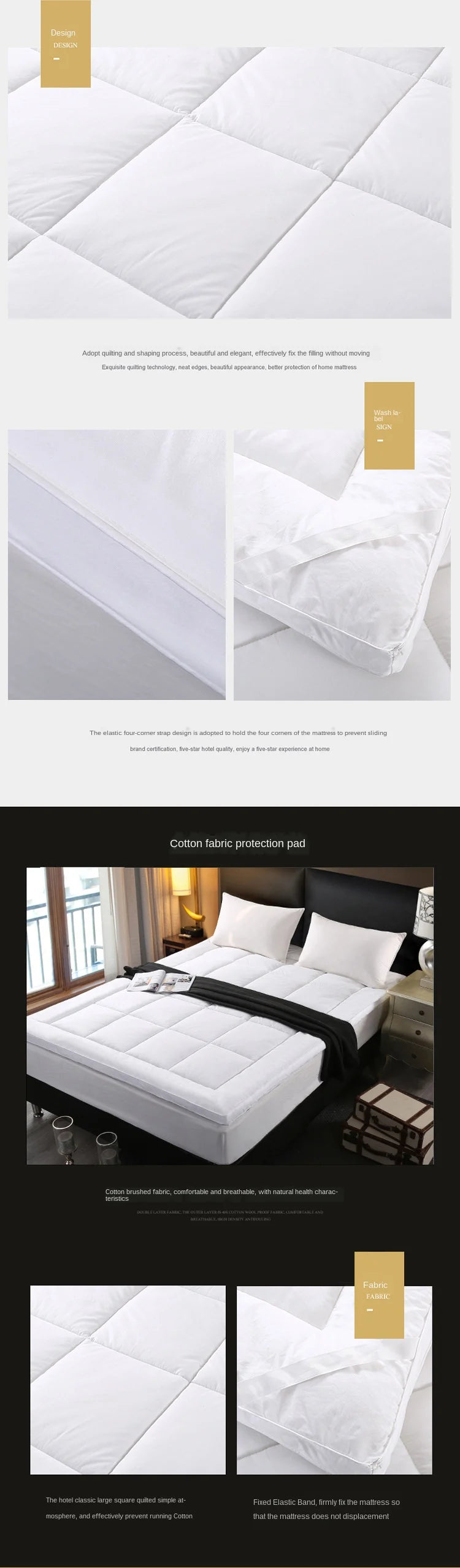 New Bedroom Tatami Mattress Upholstery Fashion Folding Breathable Thicker Mattress Full Size Bed Breathing Foam Mattress