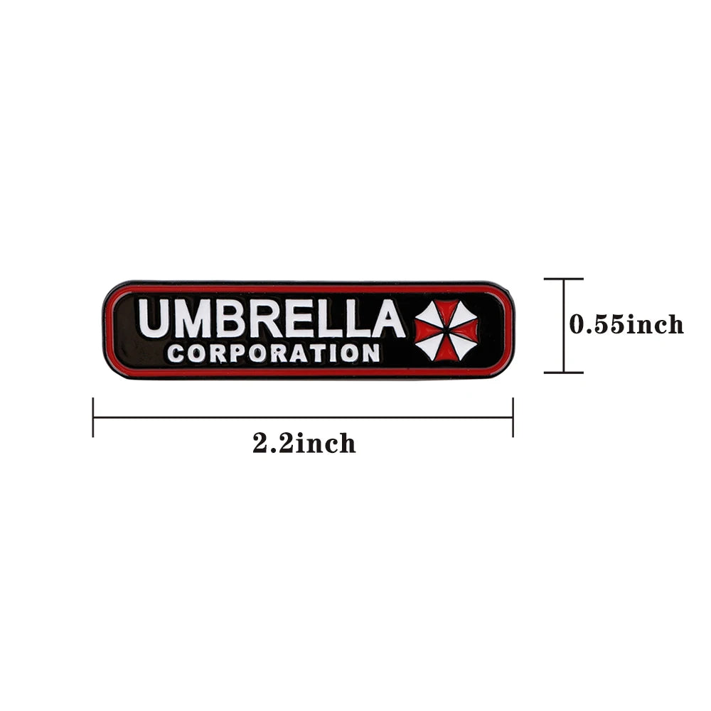 Umbrella Game Enamelled Brooches Collection Cool Pins Clothing Backpack Hat Lapel Badges Fashion Jewelry Accessories Gifts