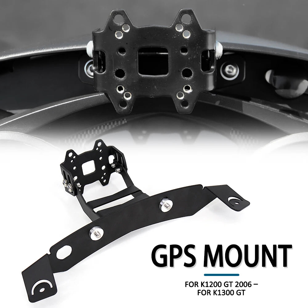 New For BMW K 1200 1300 GT Mobile phone holder K1200GT 2006 - Mobile GPS support kit Navigator bracket Adjustable angle K1300GT