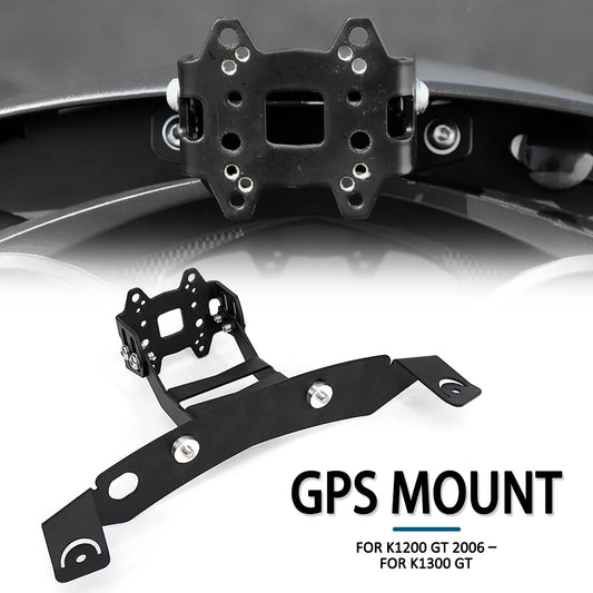 New For BMW K 1200 1300 GT Mobile phone holder K1200GT 2006 - Mobile GPS support kit Navigator bracket Adjustable angle K1300GT