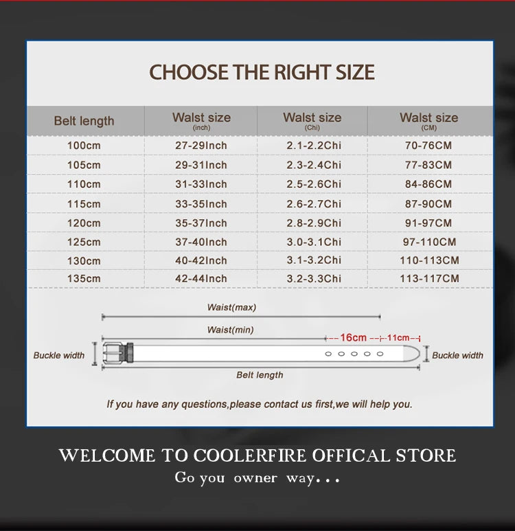 New Men Genuine Leather Belts Cowboy Wide High Quality Buckle Belts for Men Brand Luxury Leisure Vintage Jeans Strap HQ225
