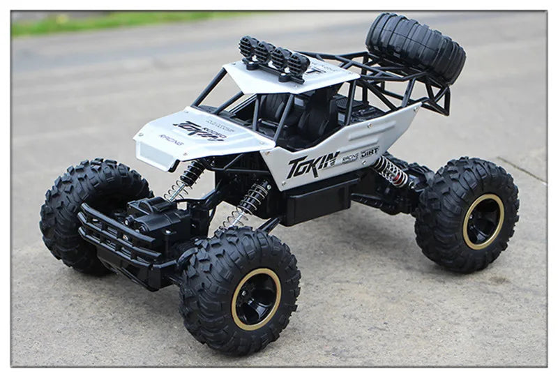 New 4WD Remote Control Car With Led Lights Radio RC Buggy Off-Road Drift Trucks RTR Vehicle Gifts Toy for Children Boy Kid Adult