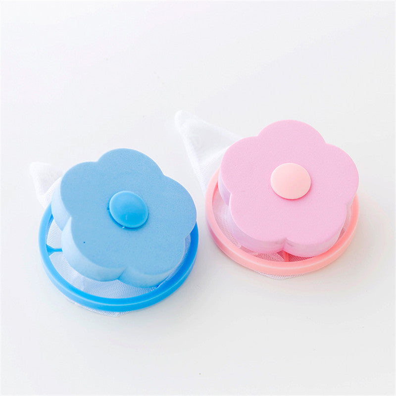 6 PCS Washing Machine Hair Filter Floating Pet Fur Lint Hair Removal Catcher Reusable Mesh Dirty Collection Pouch Cleaning Balls