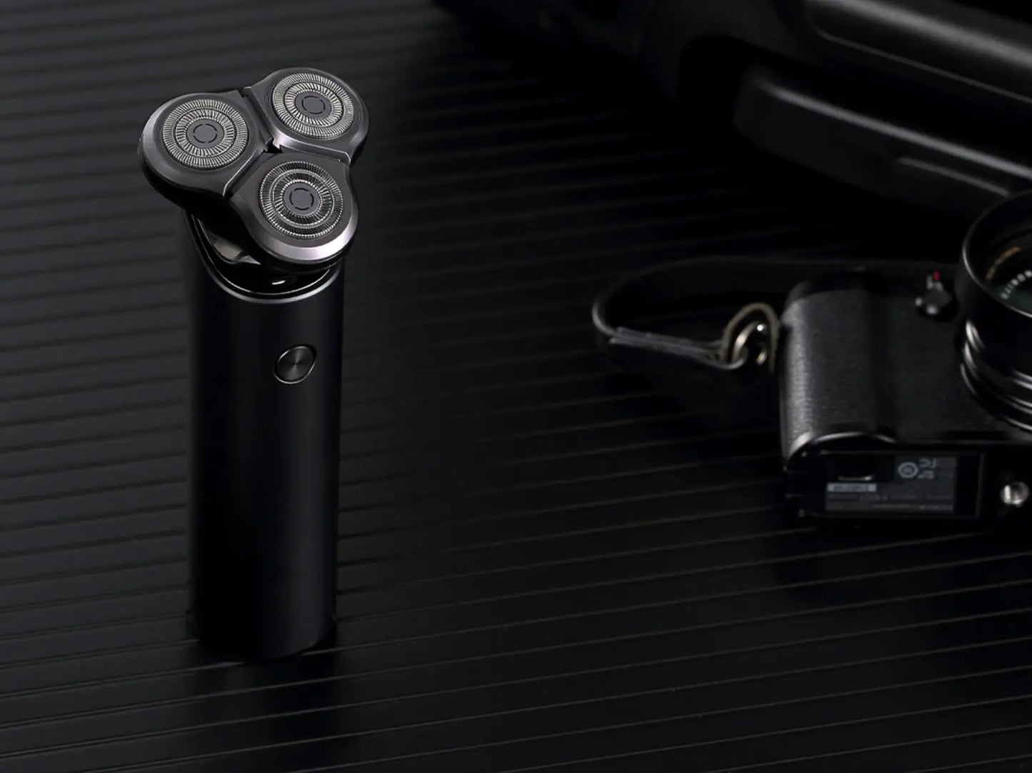 XIAOMI MIJIA Electric Shaver S500,Type-C Rechargeable Wet Dry Shaver Men’s,IPX7 Fully Waterproof,LED Display 60min Battery Life
