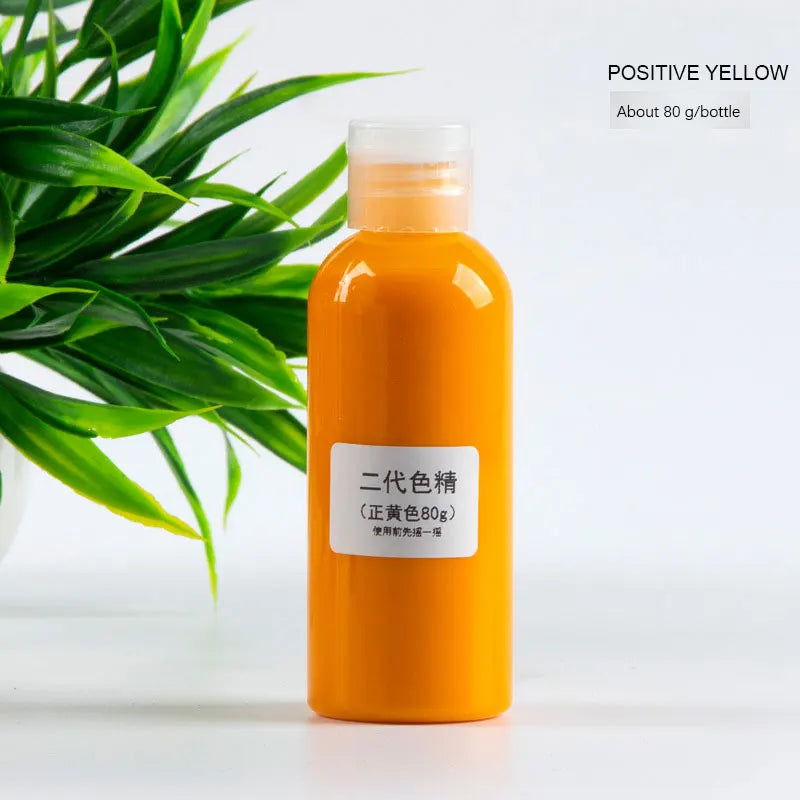 80g Epoxy Resin Pigments Second-generation Highly Concentrated Bright Color Precision Liquid Colorant Dye DIY Jewelry Making