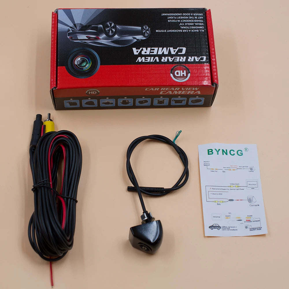 Parking Assistance Car Rear View Camera 12V Back Reverse Fish Eyes Night Vision CCD HD 120 Degree Angle Auto
