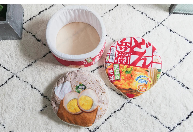 New Style Cat Tent Funny Noodles Small Dog Bed  Sleeping Bag Cushion for Cats Plush Bed Furniture Accessories of Pet Products