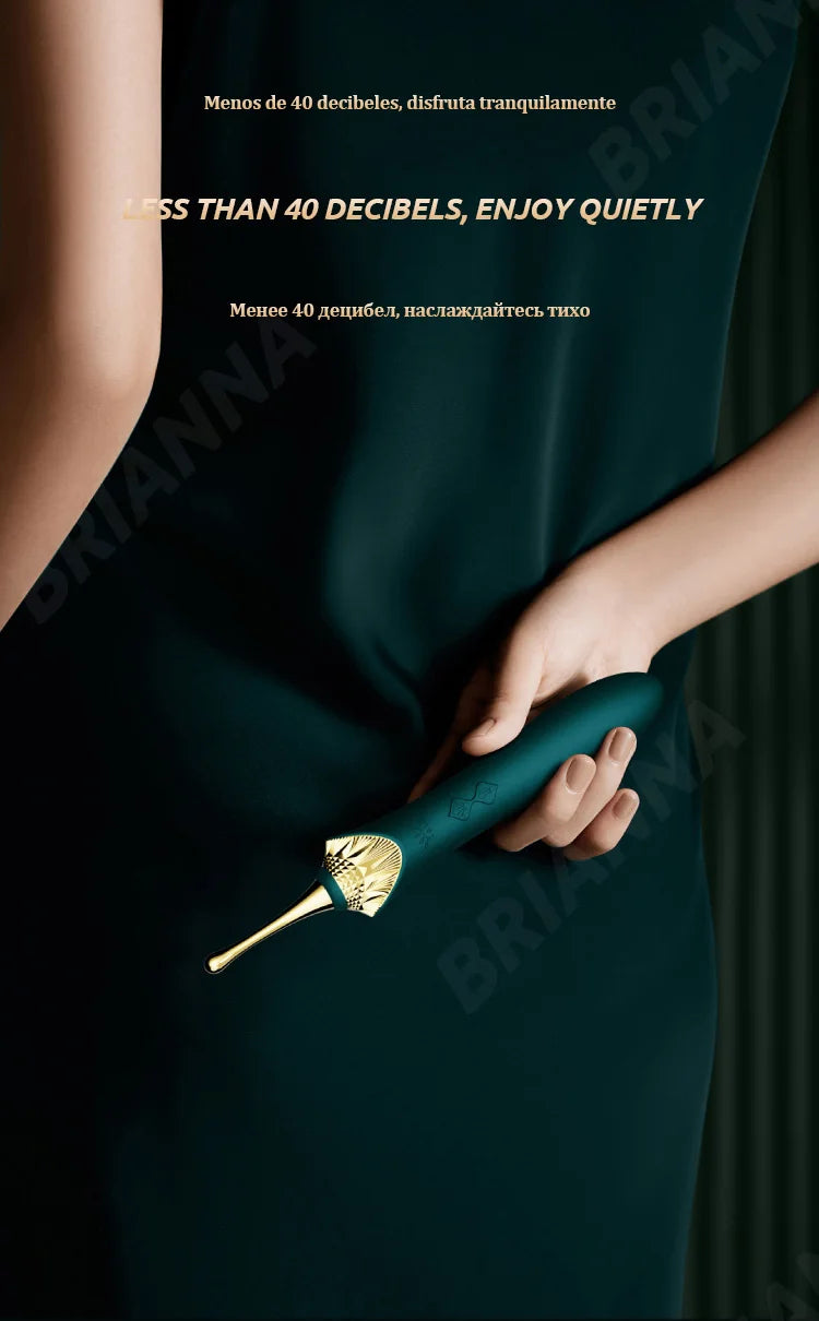 ZALO BESS 2.0 G-spot vibrator soft silicone clitoral stimulation usb Double motor Retro massager adult sex toys for women