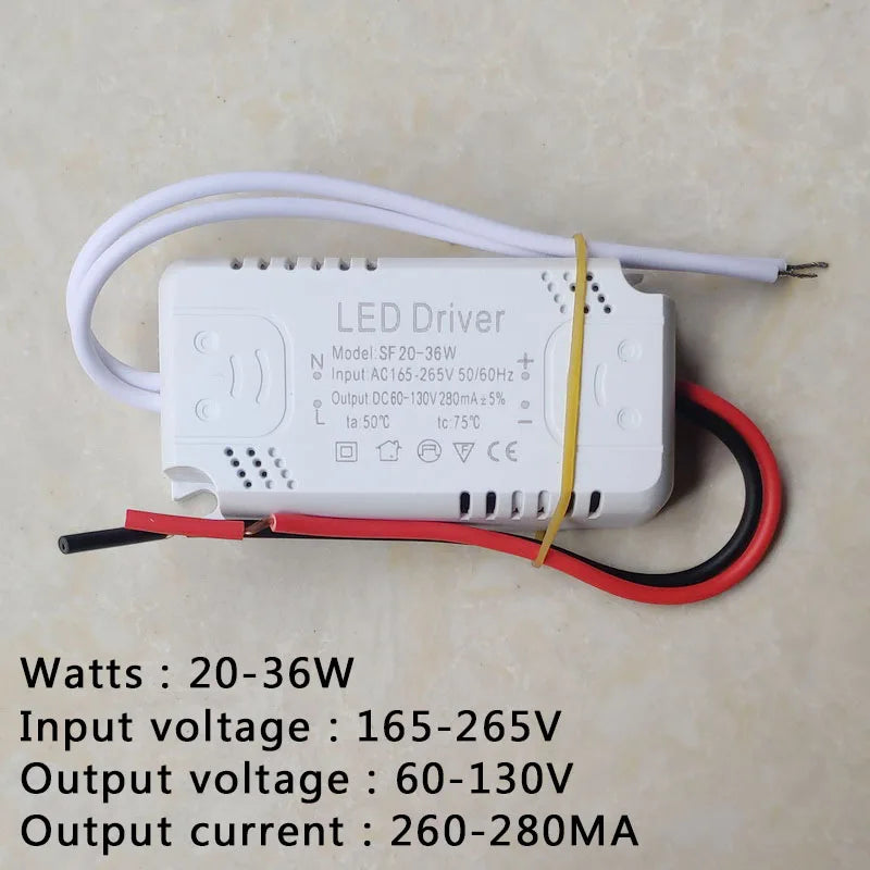 LED Driver 300mA Board 8-24W 20-36W 30-50W 36-60W 70W 60-80W LED Power Supply Unit Lighting Transformers For driver led Light