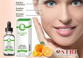 Dr. Davey Hyaluronic Acid Vitamin C & E, Green Tea & RoseHips Face Serum 30ml
