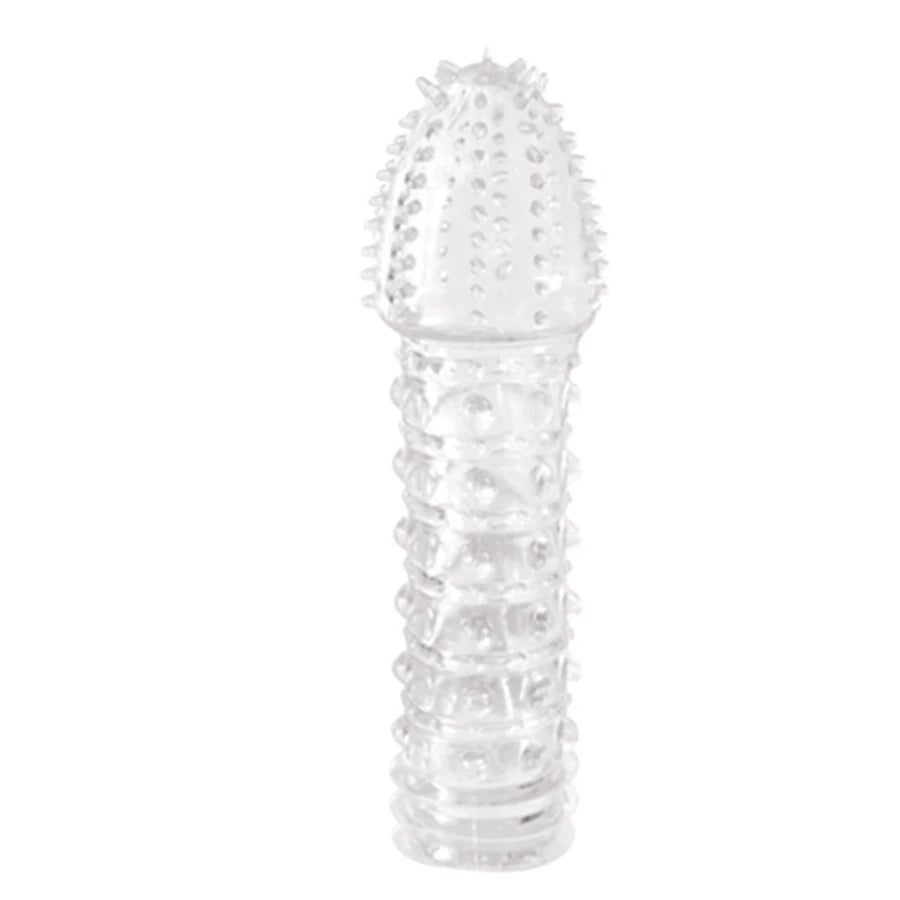 3pcs/set Reusable Condom Crystal Cock Rings Adult Sex Products Sex Toys Penis Sleeves Penis Extension Enlargement For Men