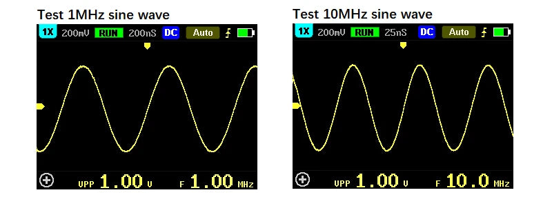 FNIRSI-5012H Handheld Digital Osciloscopio 500MS/s Sampling Rate 100MHz Analog Bandwidth 2.4 Inches Support Waveform Storage