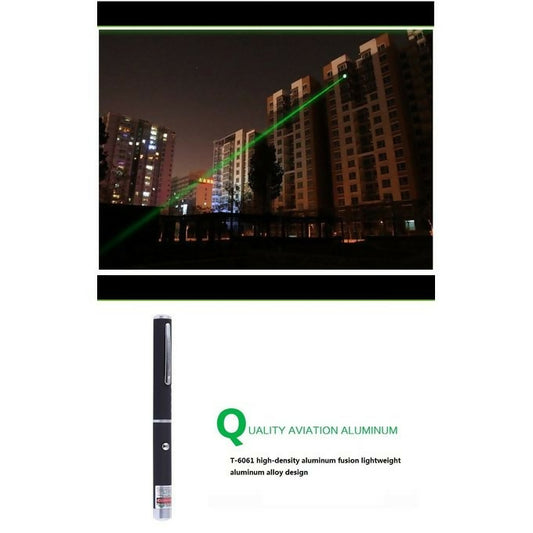 Laser Light Pointer High Power Green Dot Sight Pen Powerful Lazer Meter 530Nm