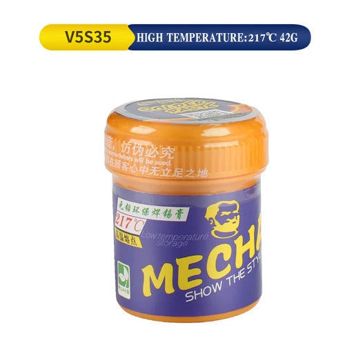 MECHANIC Lead-Free Solder Paste Low/High Temperature Soldering Flux Welding Tin Paste for Mobile Phone PCB BGA SMD Repair Tools