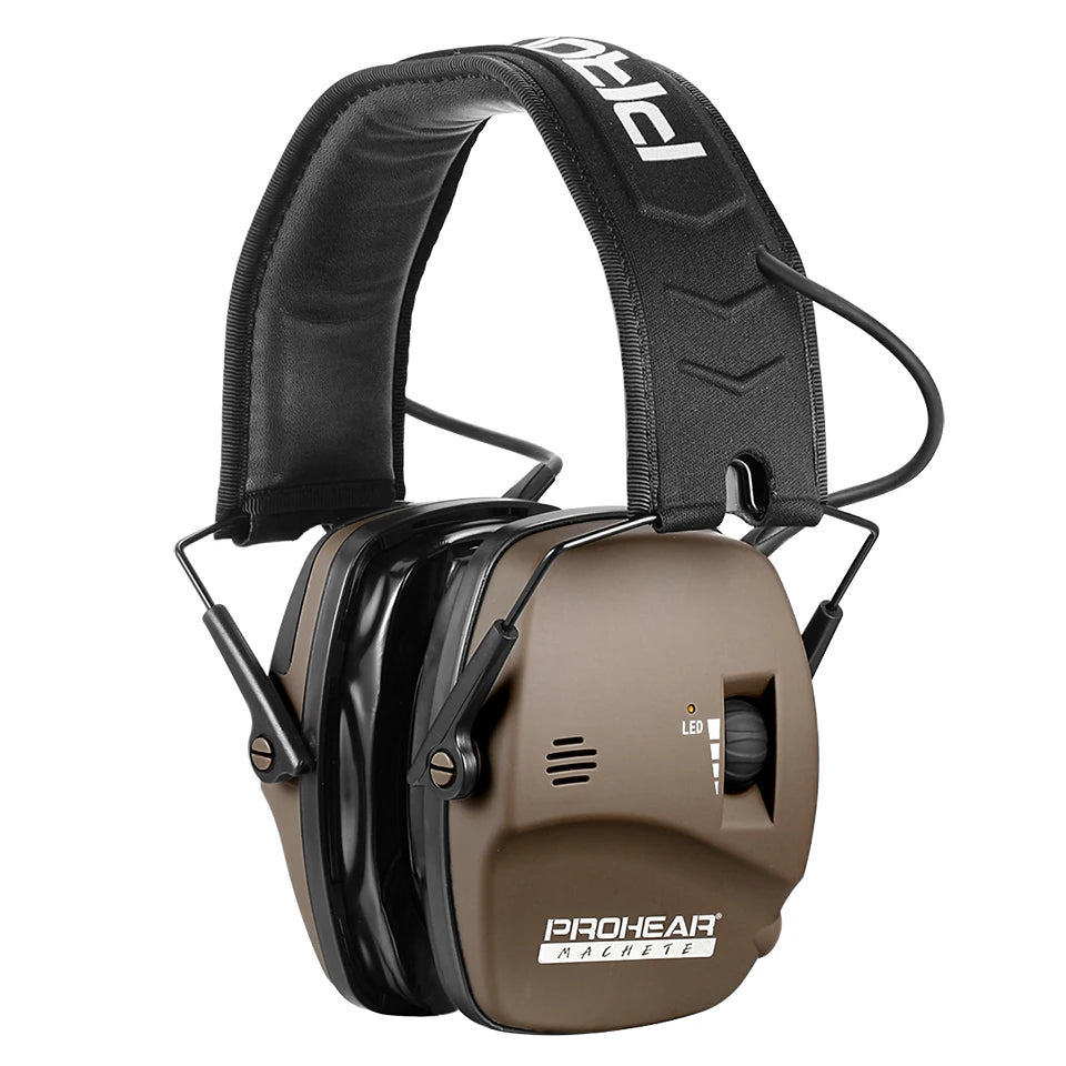 ZOHAN-Tactical Hearing Protectors, Electronic Headphones, Hunting Sound Amplification Earmuffs, Anti Noise Ear Helmets for Shoot