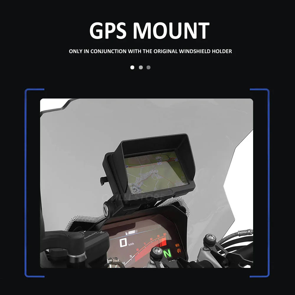 For BMW R 1250 RS r1250rs Motorcycle Accessories Stand Holder Phone Mobile Phone GPS Plate Bracket New R1250RS 2021
