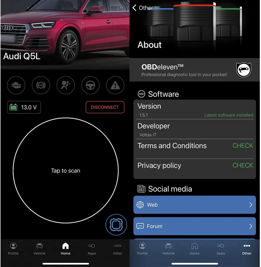 OBDeleven OBD11 Nextgen Device OBD 11 For BMW for Volkswagen VW/Audi/Skoda for OBD11 IOS+Android OBD2 Scaner Diagnostic Tool