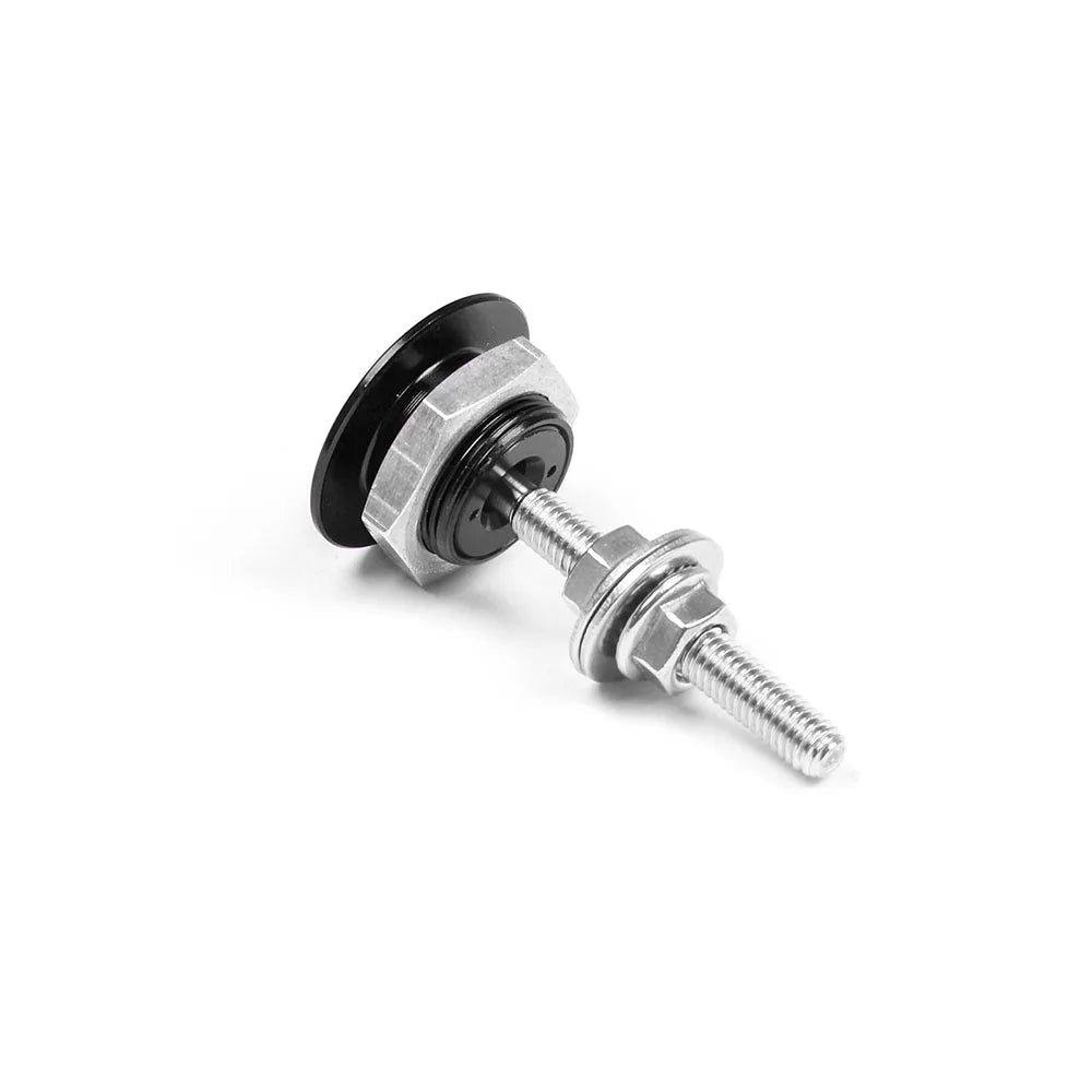 1.25" Universal Style Push Button Billet Hood Pins Lock Clip Kit For BMW ect Car Quick Pins BX102253