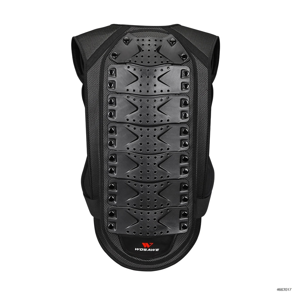 Motorcycle Jacket Adult Chest Back Protector Moto Body Armor Guard Racing Body Protector Armor Jacket Motocross Protective Gear