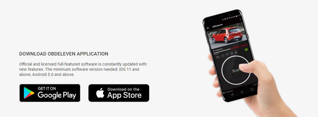 OBDeleven OBD11 Nextgen Device OBD 11 For BMW for Volkswagen VW/Audi/Skoda for OBD11 IOS+Android OBD2 Scaner Diagnostic Tool