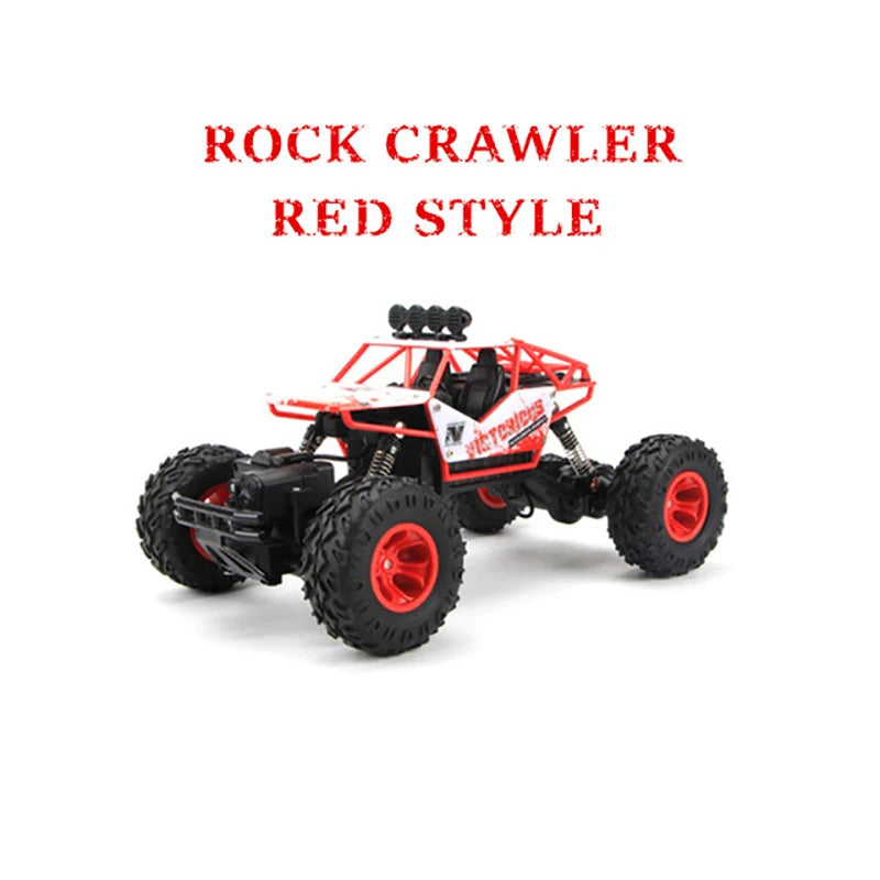 New 4WD Remote Control Car With Led Lights Radio RC Buggy Off-Road Drift Trucks RTR Vehicle Gifts Toy for Children Boy Kid Adult