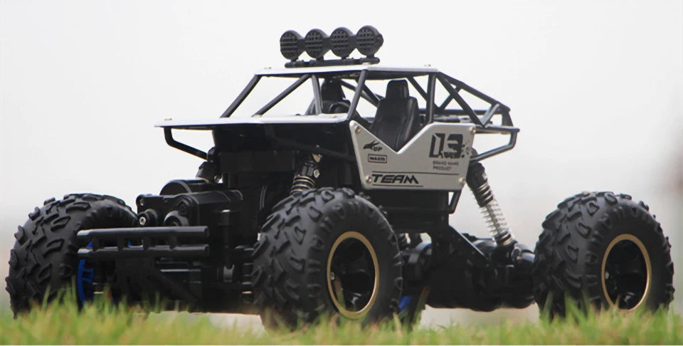 New 4WD Remote Control Car With Led Lights Radio RC Buggy Off-Road Drift Trucks RTR Vehicle Gifts Toy for Children Boy Kid Adult